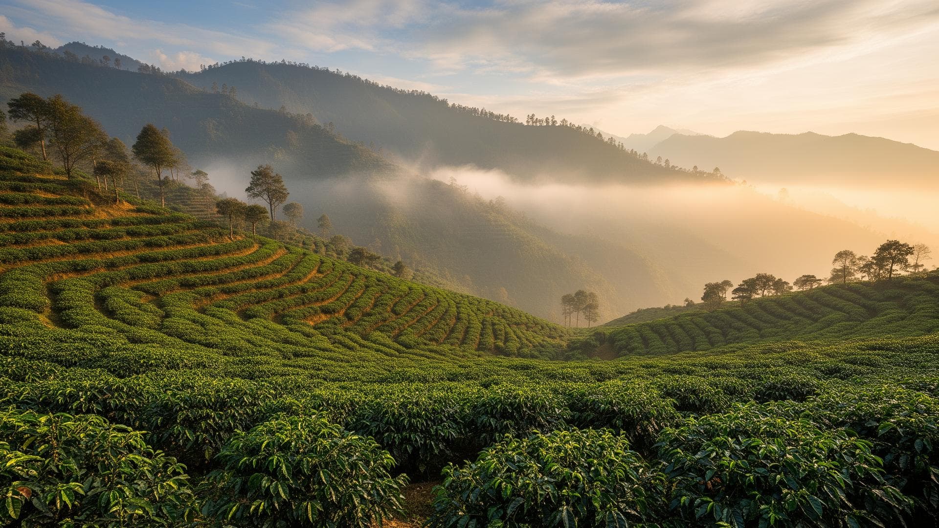 Coffee plantations in Sankhuwasabha, Nepal